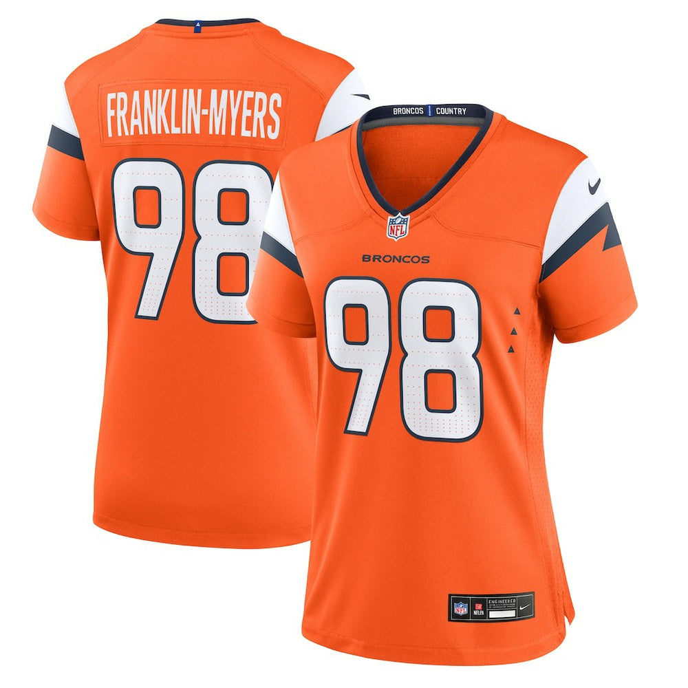 Denver Broncos John Franklin-Myers  Women's Team Game Jersey | NFL US