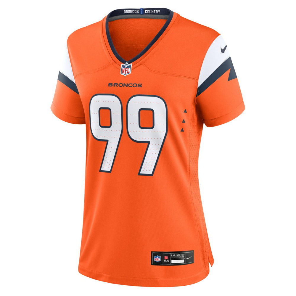 Denver Broncos Zach Allen  Women's Team Game Jersey | NFL US