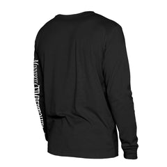 Black Minnesota Timberwolves Old School Sport Long Sleeve T-Shirt | NBA