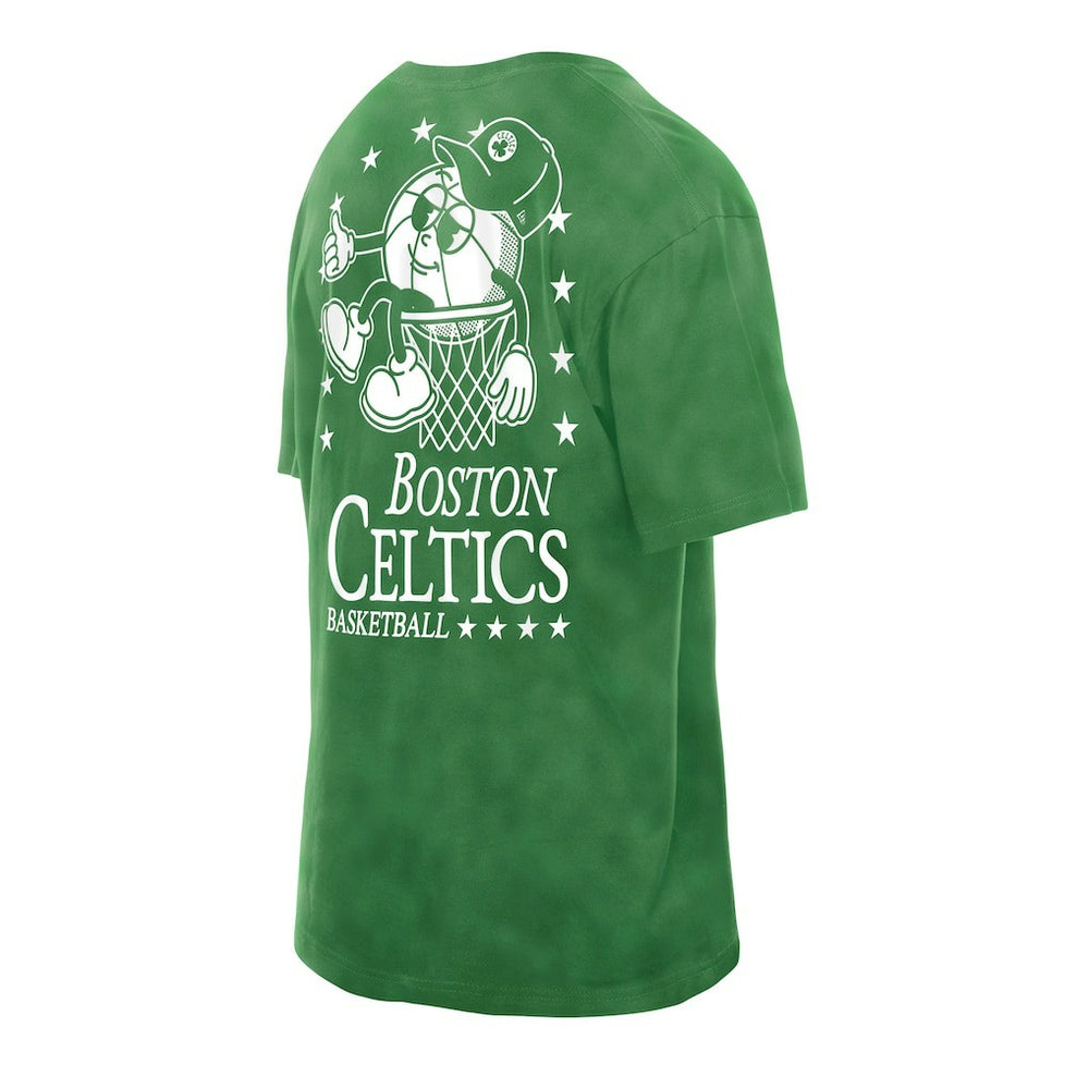 Kelly Green Boston Celtics Old School Sport Enzyme Wash Oversized T-Shirt | NBA