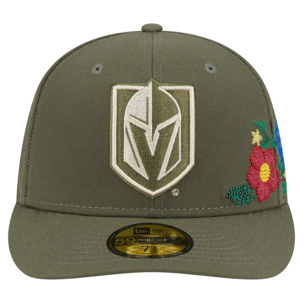 Vegas Golden Knights New Era Tonal Florals 59FIFTY Fitted Hat -  NHL Hats