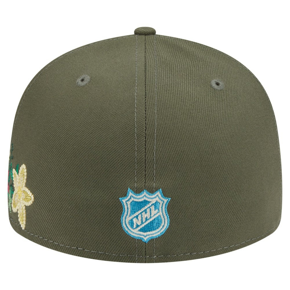 Chicago Blackhawks New Era Tonal Florals 59FIFTY Fitted Hat -  NHL Hats