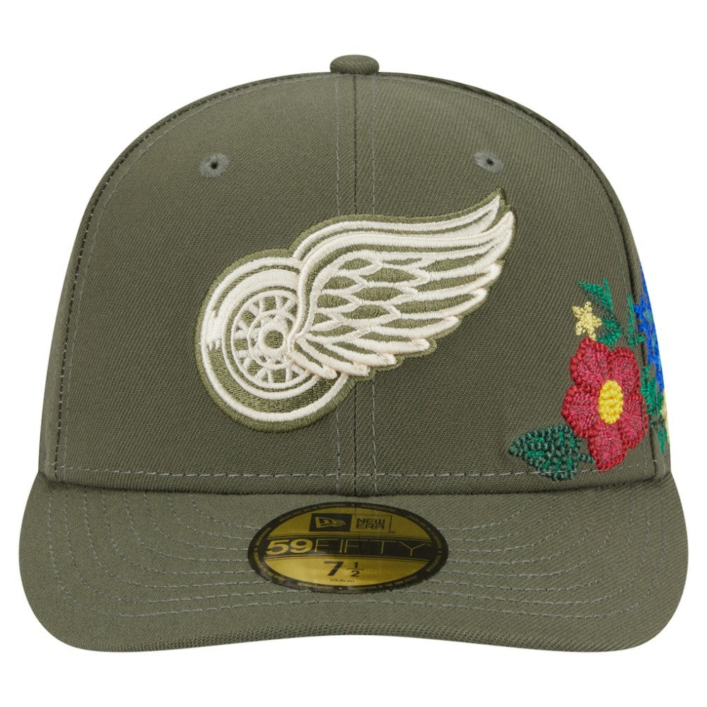 Detroit Red Wings New Era Tonal Florals 59FIFTY Fitted Hat -  NHL Hats