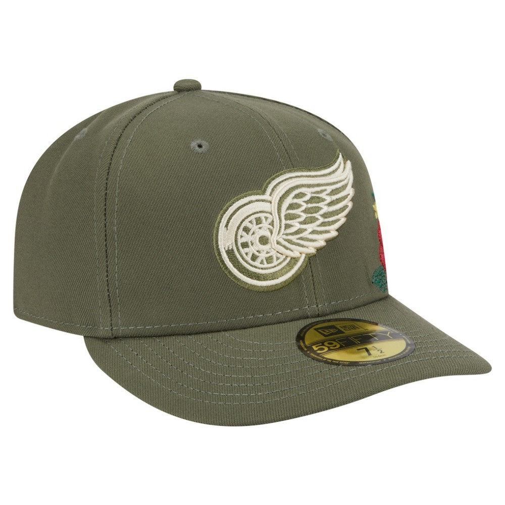 Detroit Red Wings New Era Tonal Florals 59FIFTY Fitted Hat -  NHL Hats