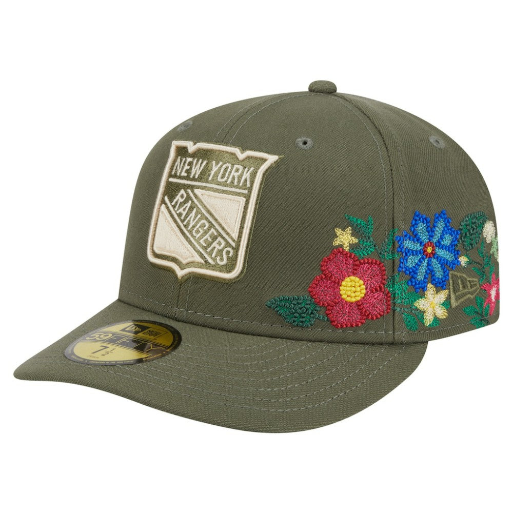 New York Rangers New Era Tonal Florals 59FIFTY Fitted Hat -  NHL Hats