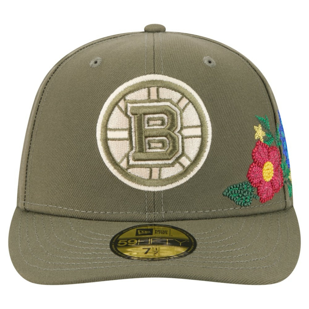 Boston Bruins New Era Tonal Florals 59FIFTY Fitted Hat -  NHL Hats