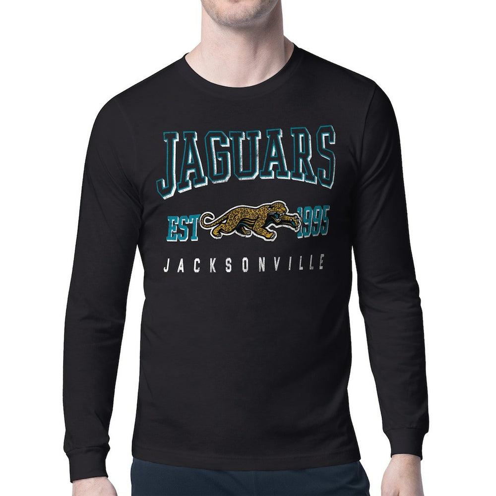 Jacksonville Jaguars Starter Retro Team Logo Long Sleeve T-Shirt | NFL Discount