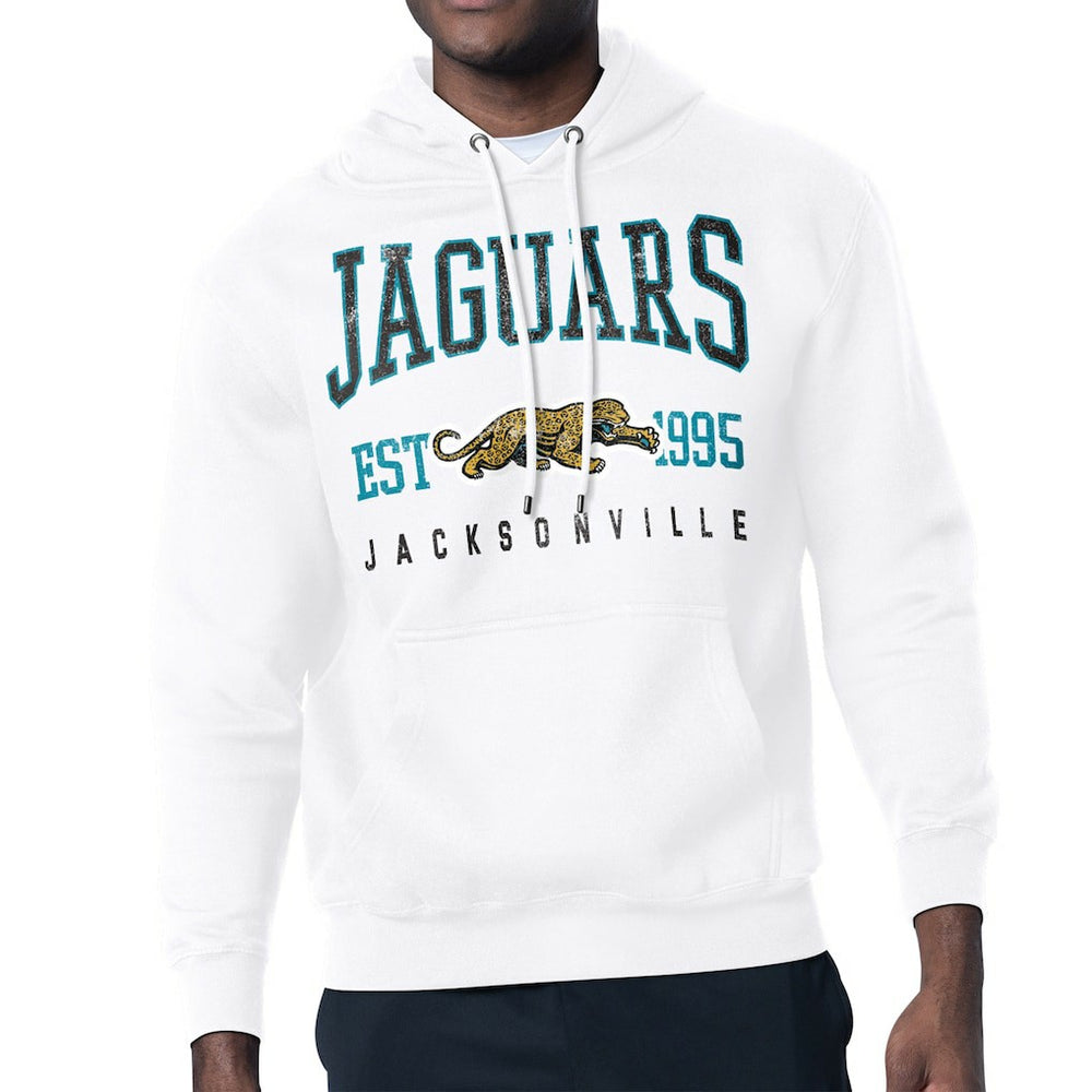 Jacksonville Jaguars Starter Retro Team Logo Pullover Hoodie | NFL Discount
