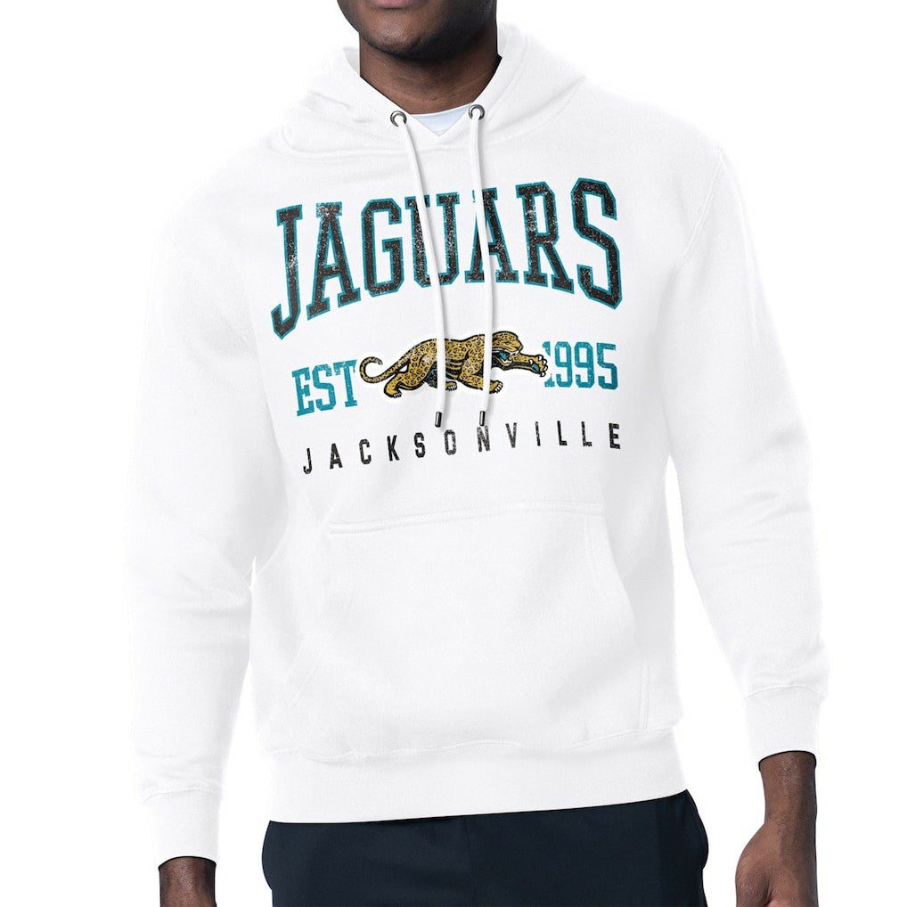 Jacksonville Jaguars Starter Retro Team Logo Pullover Hoodie | NFL Discount