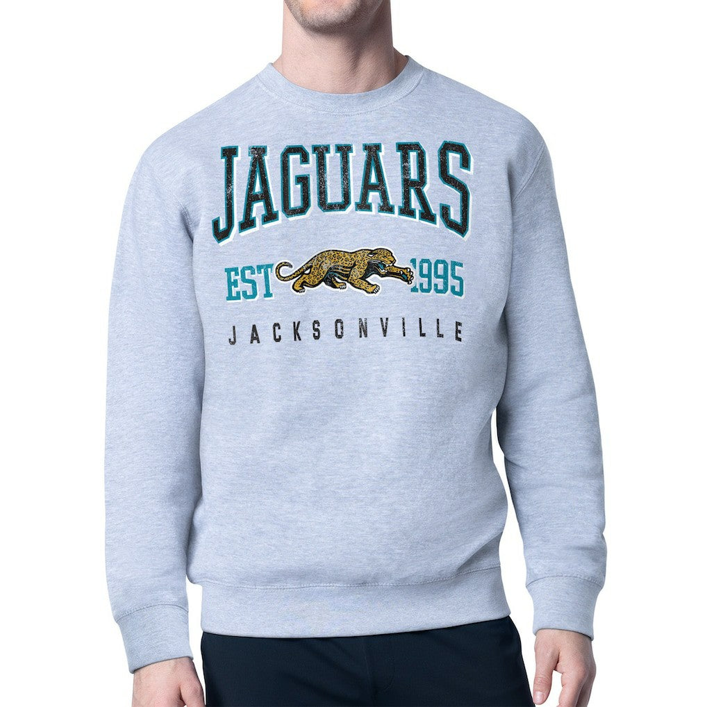 Jacksonville Jaguars Starter Retro Team Logo Pullover Sweatshirt | NFL On sale