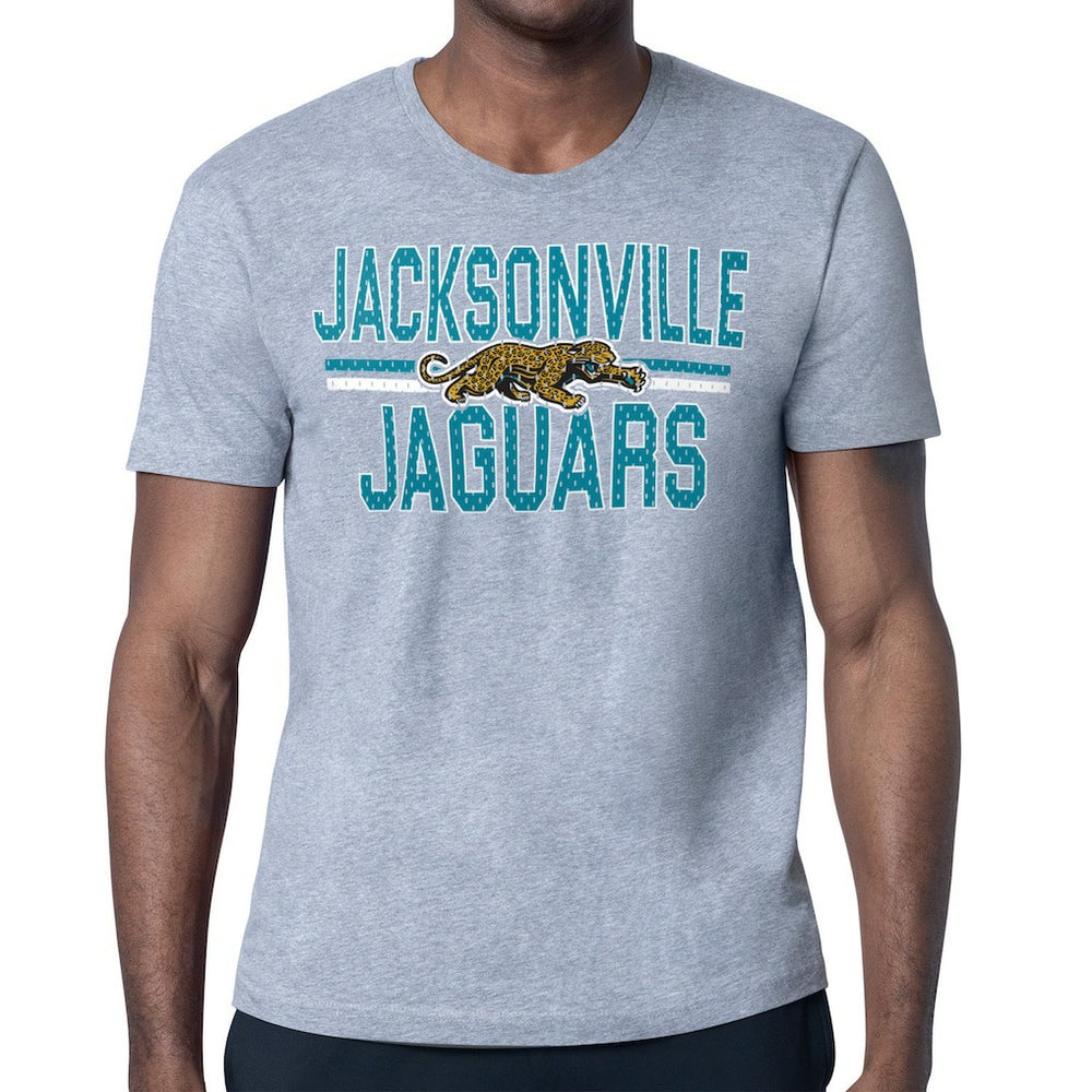 Jacksonville Jaguars Starter Mesh Look Retro Team Logo T-Shirt | NFL Discount