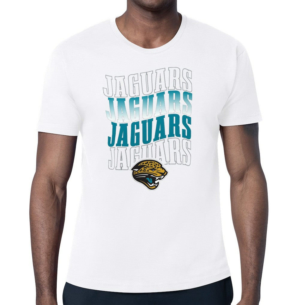 Jacksonville Jaguars Starter Repeat Wordmark Retro Team Logo T-Shirt | NFL New