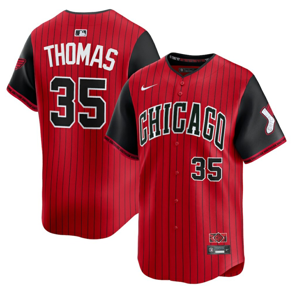 Frank Thomas Chicago White Sox Nike 2025 City Connect Limited Retired Player Jersey - MLB Jerseys