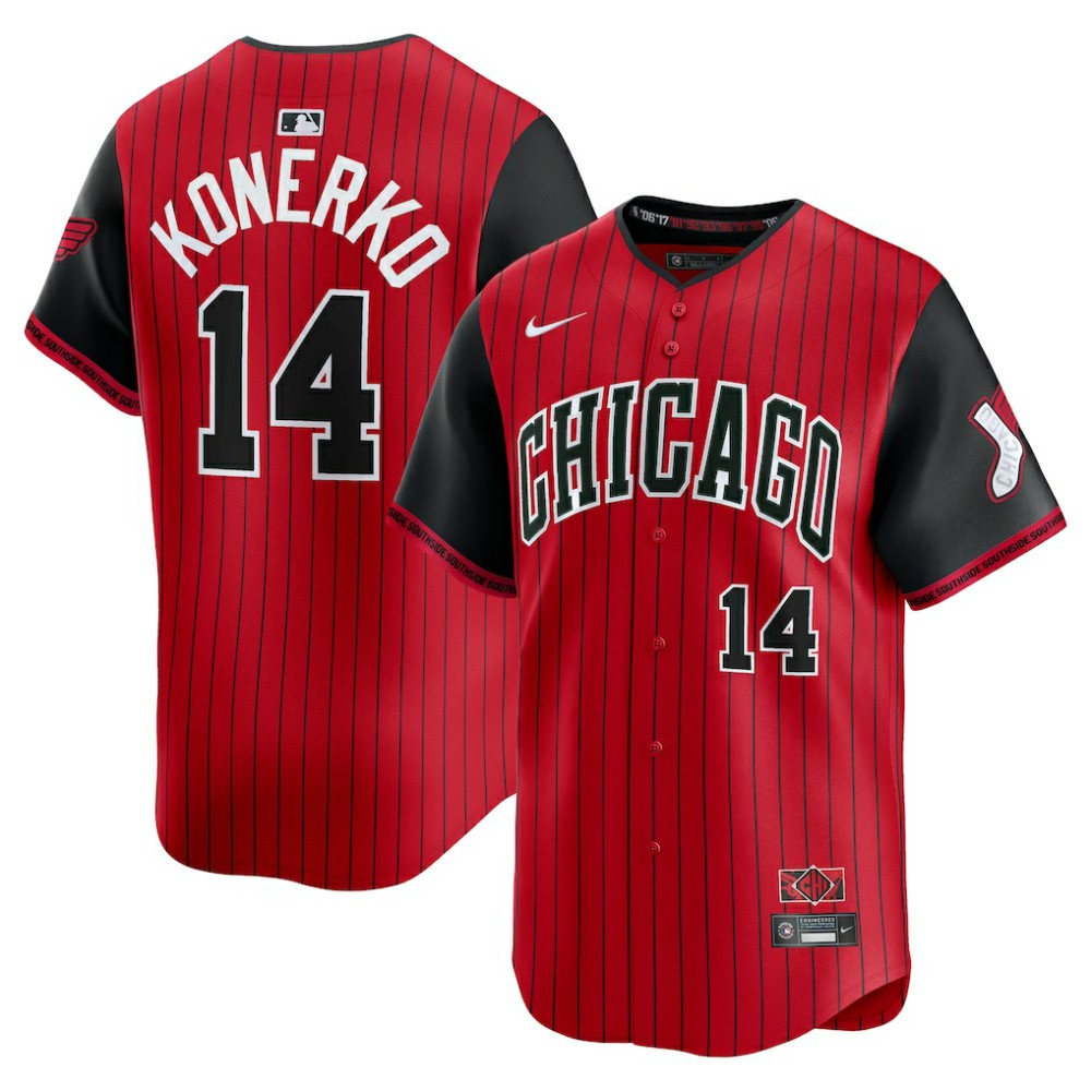 Paul Konerko Chicago White Sox Nike 2025 City Connect Limited Retired Player Jersey - MLB Jerseys