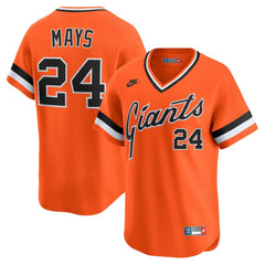 Willie Mays San Francisco Giants Nike Cooperstown Collection Limited Jersey - MLB Jerseys