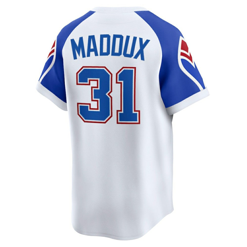 Greg Maddux Atlanta Braves Nike Throwback Cooperstown Collection Limited Jersey - MLB Jerseys