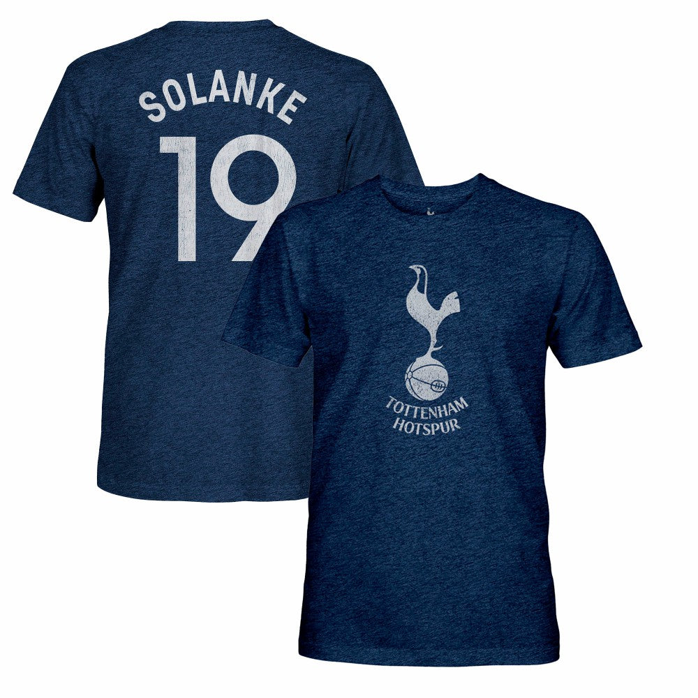Dominic Solanke Tottenham Hotspur 1863FC Retro Player Name & Number Tri-Blend T-Shirt