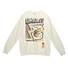 Baltimore Orioles Mitchell & Ness Sidewalk Sketch Pullover Hoodie - MLB Hoodies