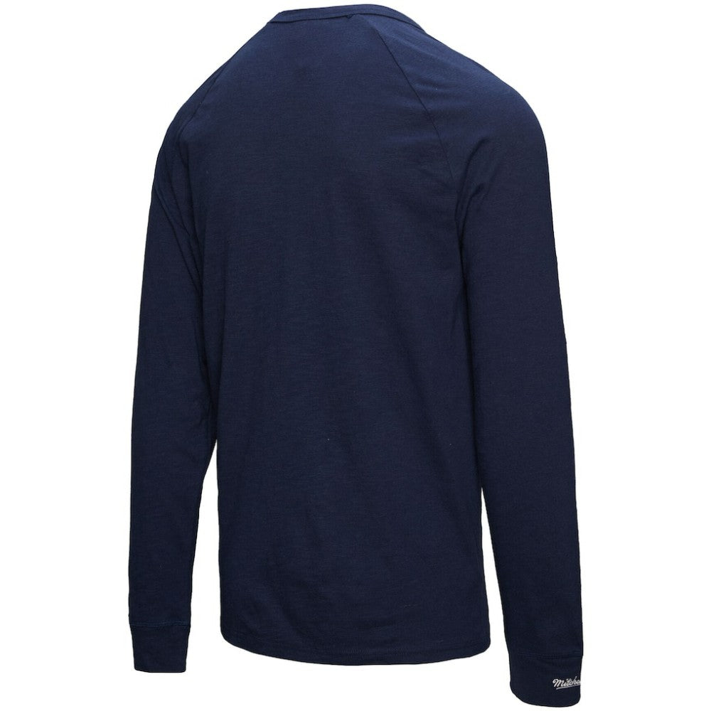 San Diego Padres Mitchell & Ness Arched Logo Slub Long Sleeve T-Shirt - MLB T-shirts