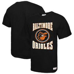 Baltimore Orioles Mitchell & Ness Arched Logo Slub T-Shirt - MLB T-shirts