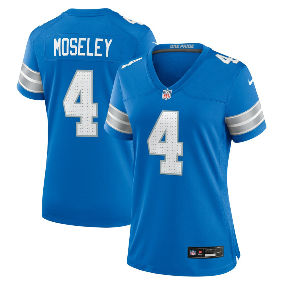 Detroit Lions Emmanuel Moseley  Women's Team Game Jersey | NFL On sale
