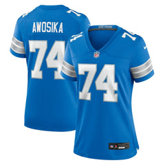 Detroit Lions Kayode Awosika  Women's Team Game Jersey | NFL Hot