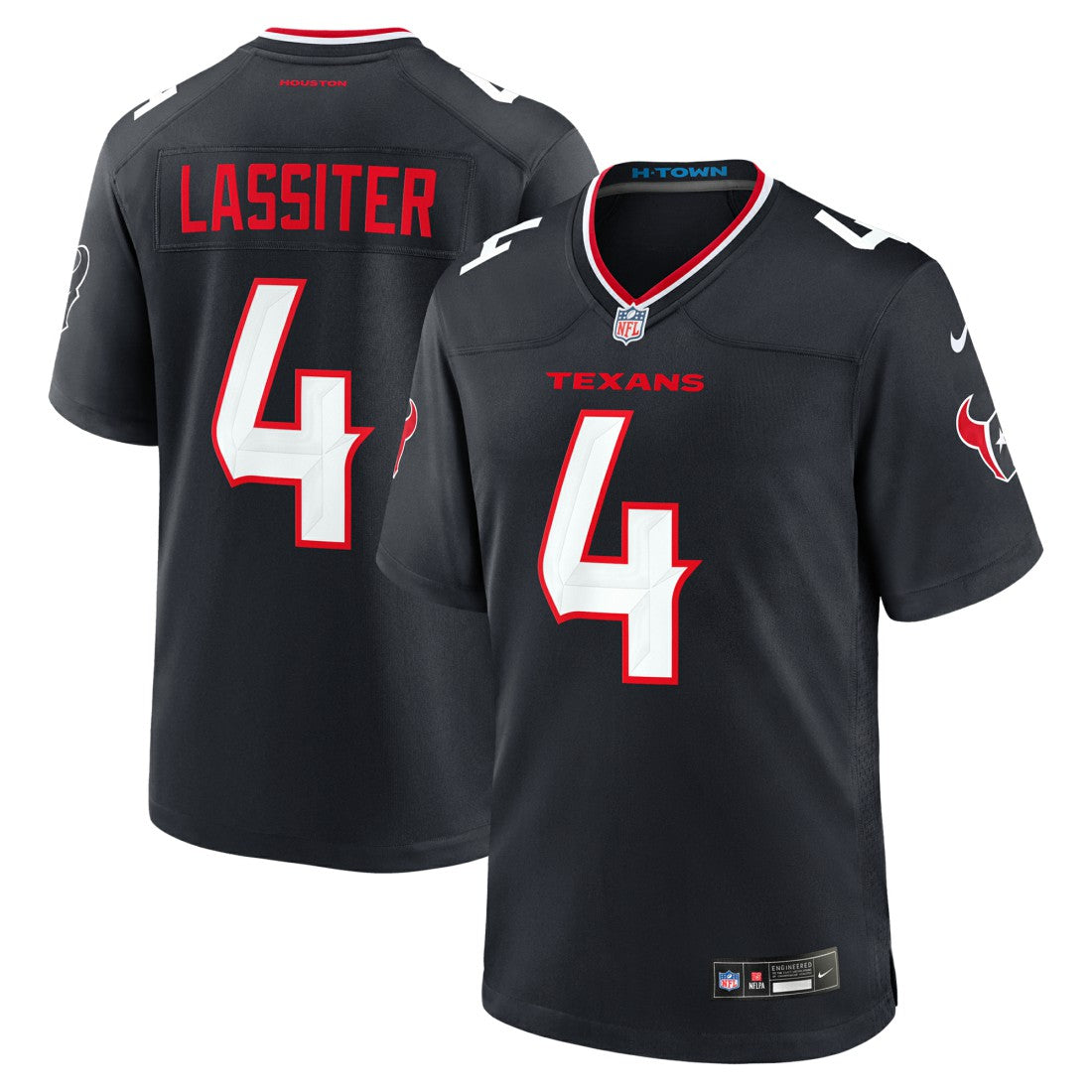 Houston Texans Kamari Lassiter  Team Game Jersey | NFL Hot
