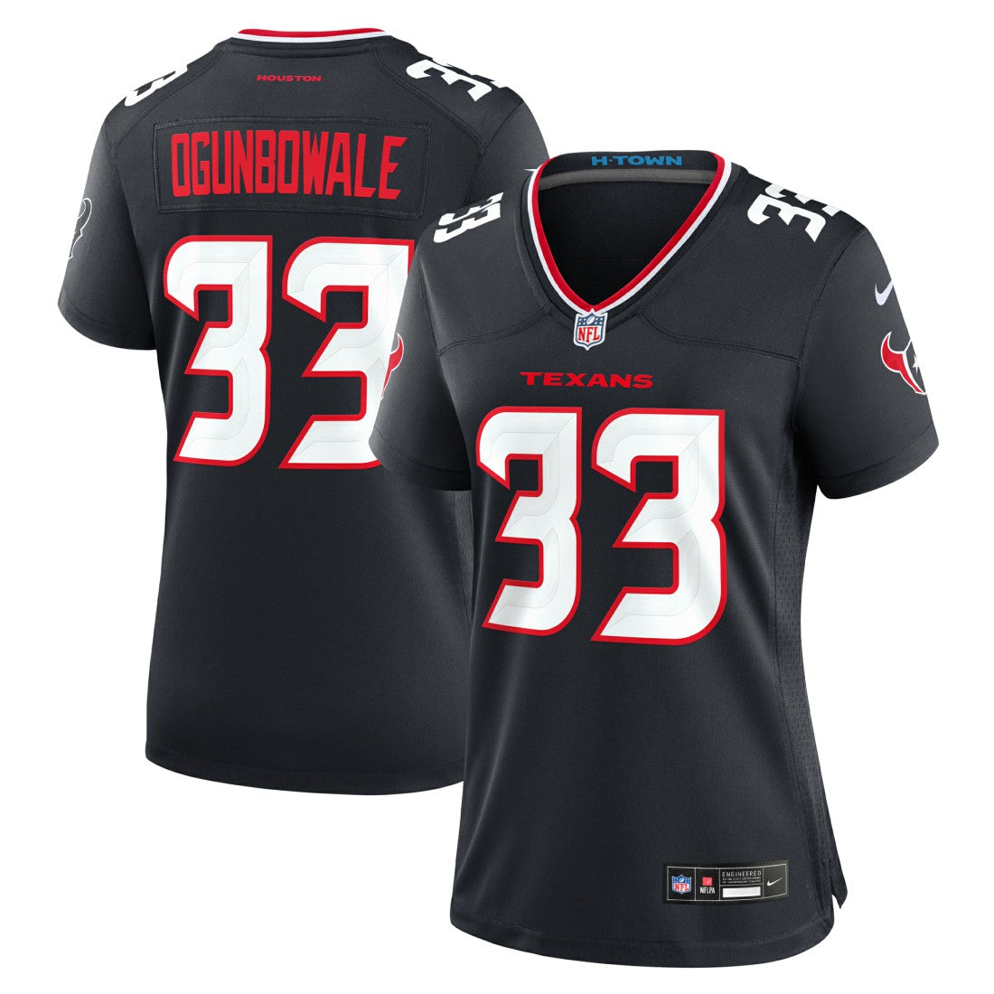 Houston Texans Dare Ogunbowale  Women's Team Game Jersey | NFL Near me