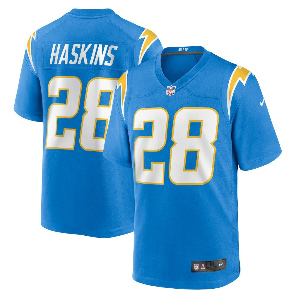 Los Angeles Chargers Hassan Haskins  Team Game Jersey | NFL Hot