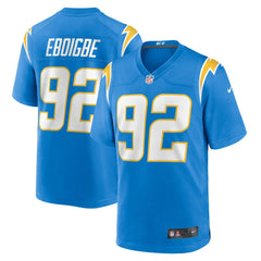 Los Angeles Chargers Justin Eboigbe  Team Game Jersey | NFL Near me