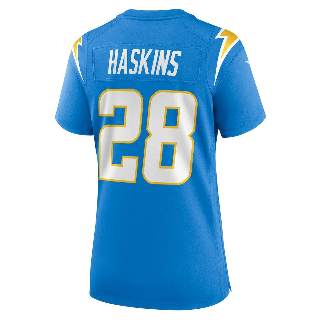 Los Angeles Chargers Hassan Haskins  Women's Game Jersey | NFL Hot