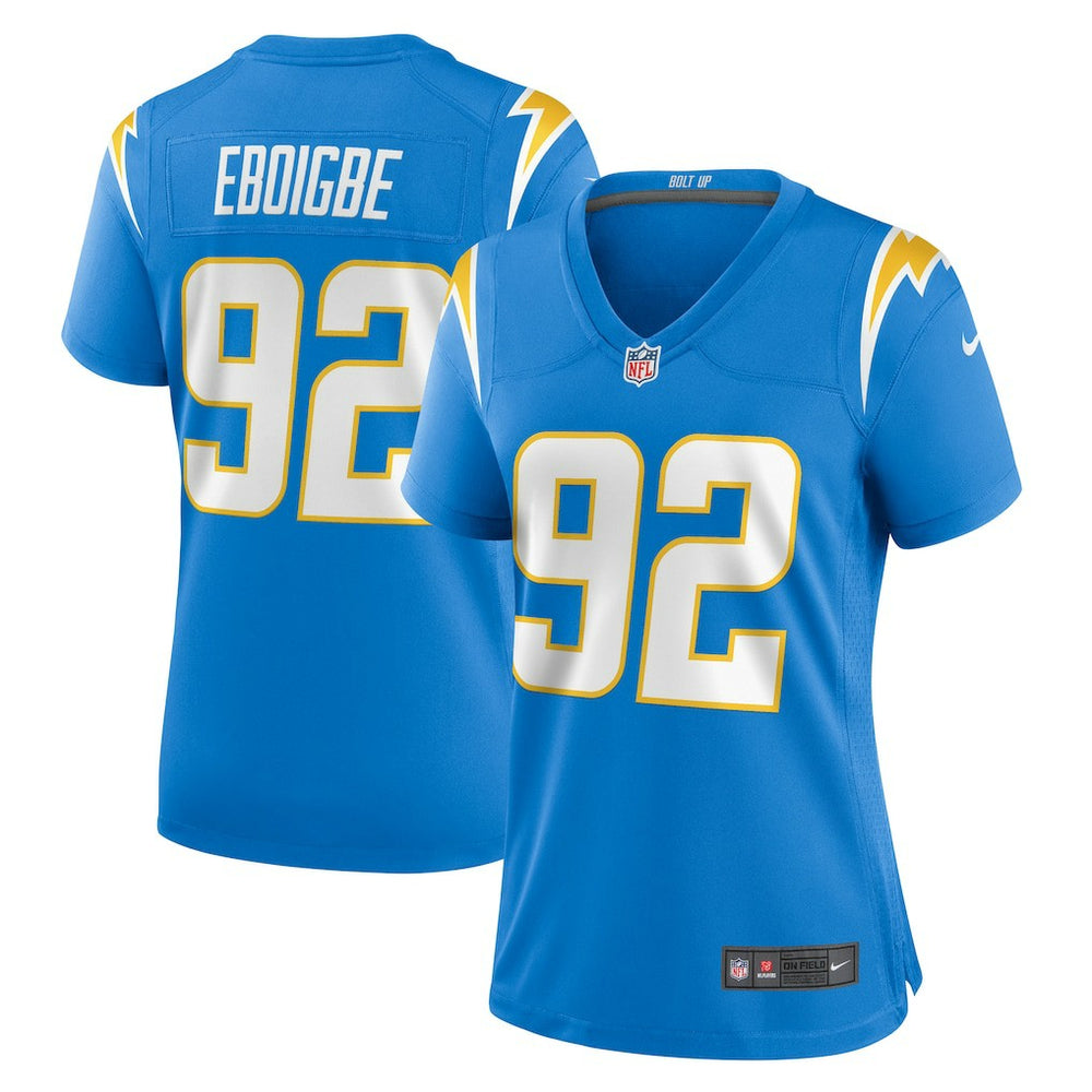 Los Angeles Chargers Justin Eboigbe  Women's Game Jersey | NFL Discount