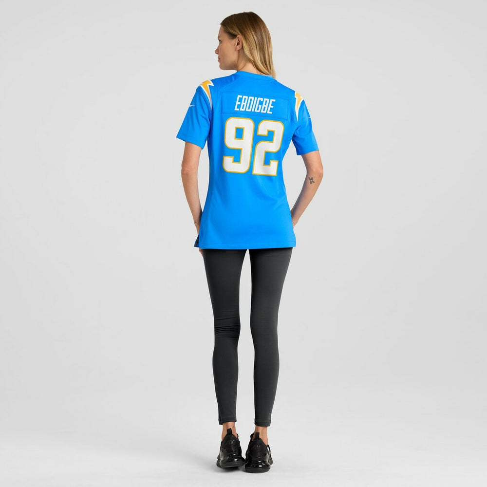 Los Angeles Chargers Justin Eboigbe  Women's Game Jersey | NFL Discount