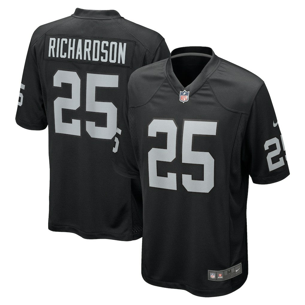 Las Vegas Raiders Decamerion Richardson  Team Game Jersey | NFL Outlet
