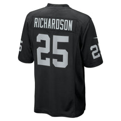 Las Vegas Raiders Decamerion Richardson  Team Game Jersey | NFL Outlet