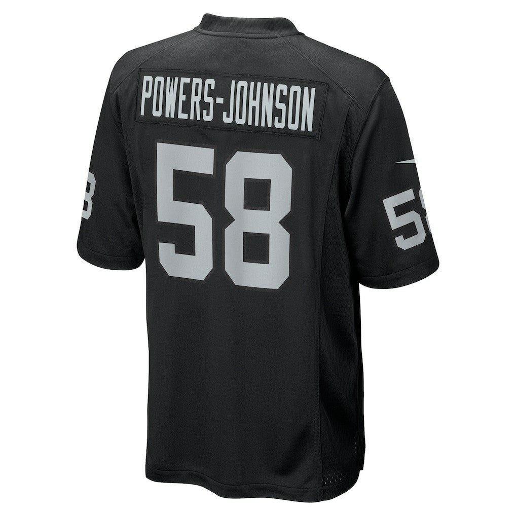Las Vegas Raiders Jackson Powers-Johnson  Team Game Jersey | NFL Hot