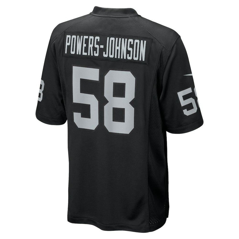 Las Vegas Raiders Jackson Powers-Johnson  Team Game Jersey | NFL Hot