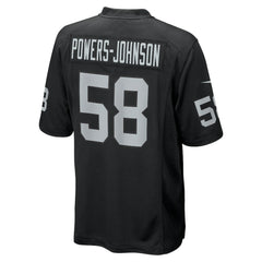 Las Vegas Raiders Jackson Powers-Johnson  Team Game Jersey | NFL Hot
