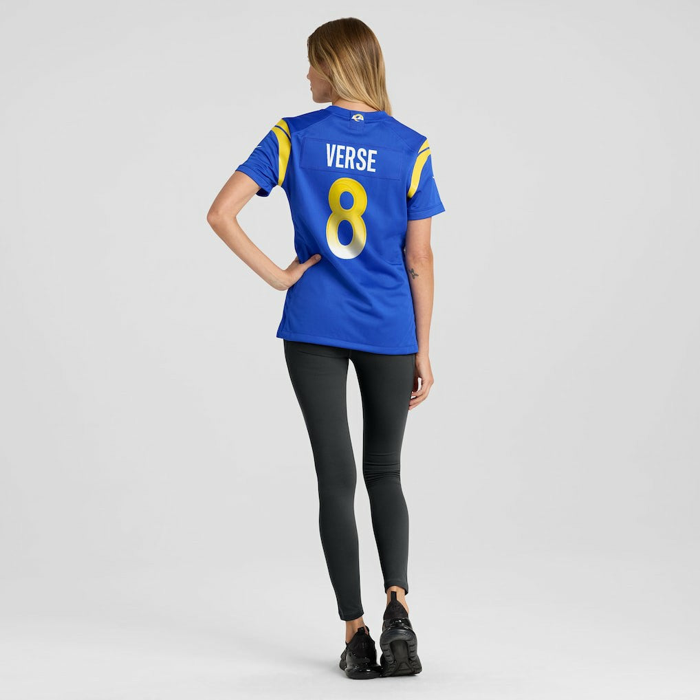 Los Angeles Rams Jared Verse  Women's Team Game Jersey | NFL Hot