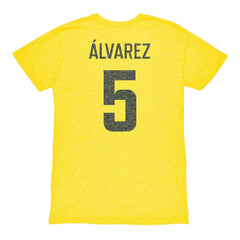 Kevin Álvarez Club America 1863FC Vintage Player Name & Number Tri-blend T-Shirt