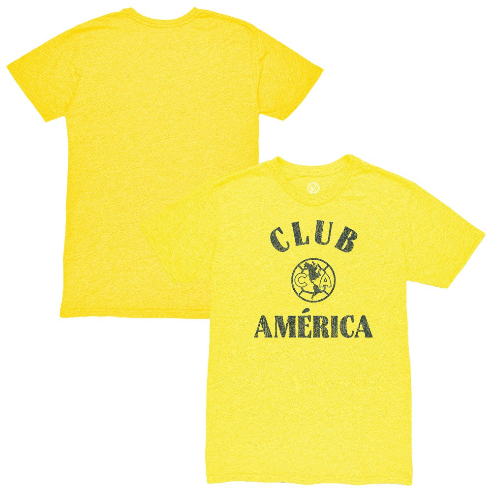 Club America 1863FC Team Arch Vintage Tri-Blend T-Shirt