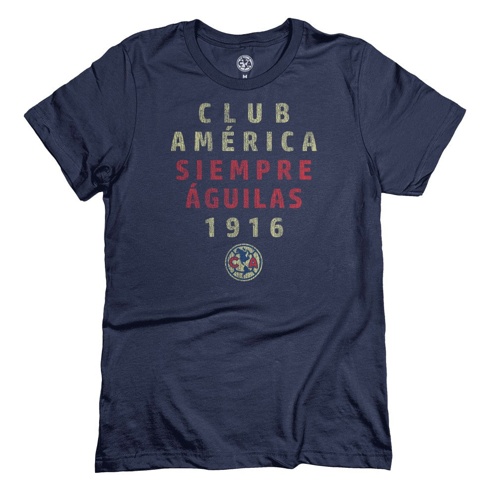 Club America 1863FC Tapered Text T-Shirt