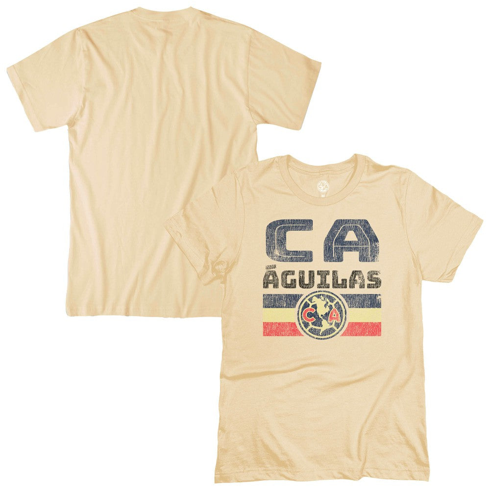 Club America 1863FC Retro Stripes T-Shirt