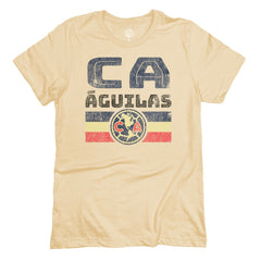 Club America 1863FC Retro Stripes T-Shirt