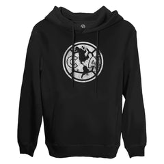 Club America 1863FC Mono Badge Fleece Pullover Hoodie Sweatshirt