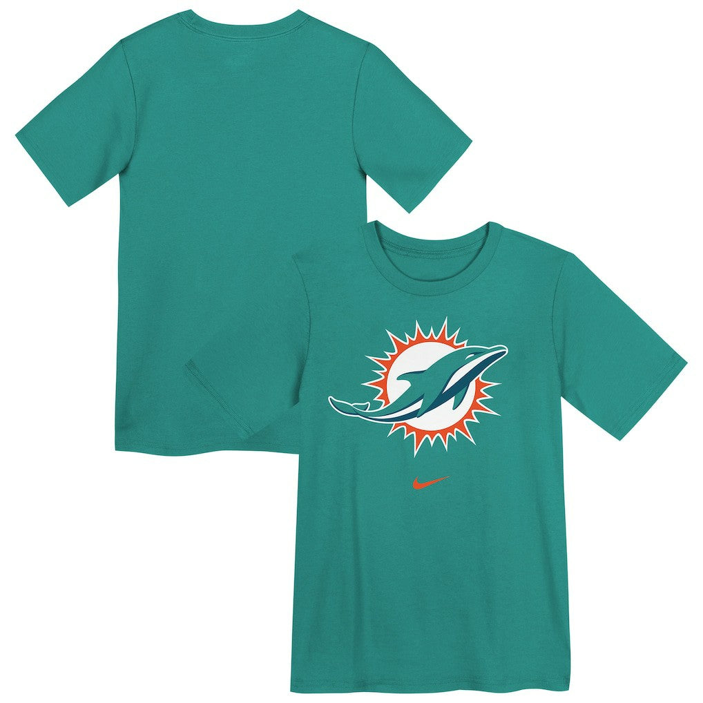 Miami Dolphins Preschool Primary Logo Legend Performance T-Shirt | NFL New