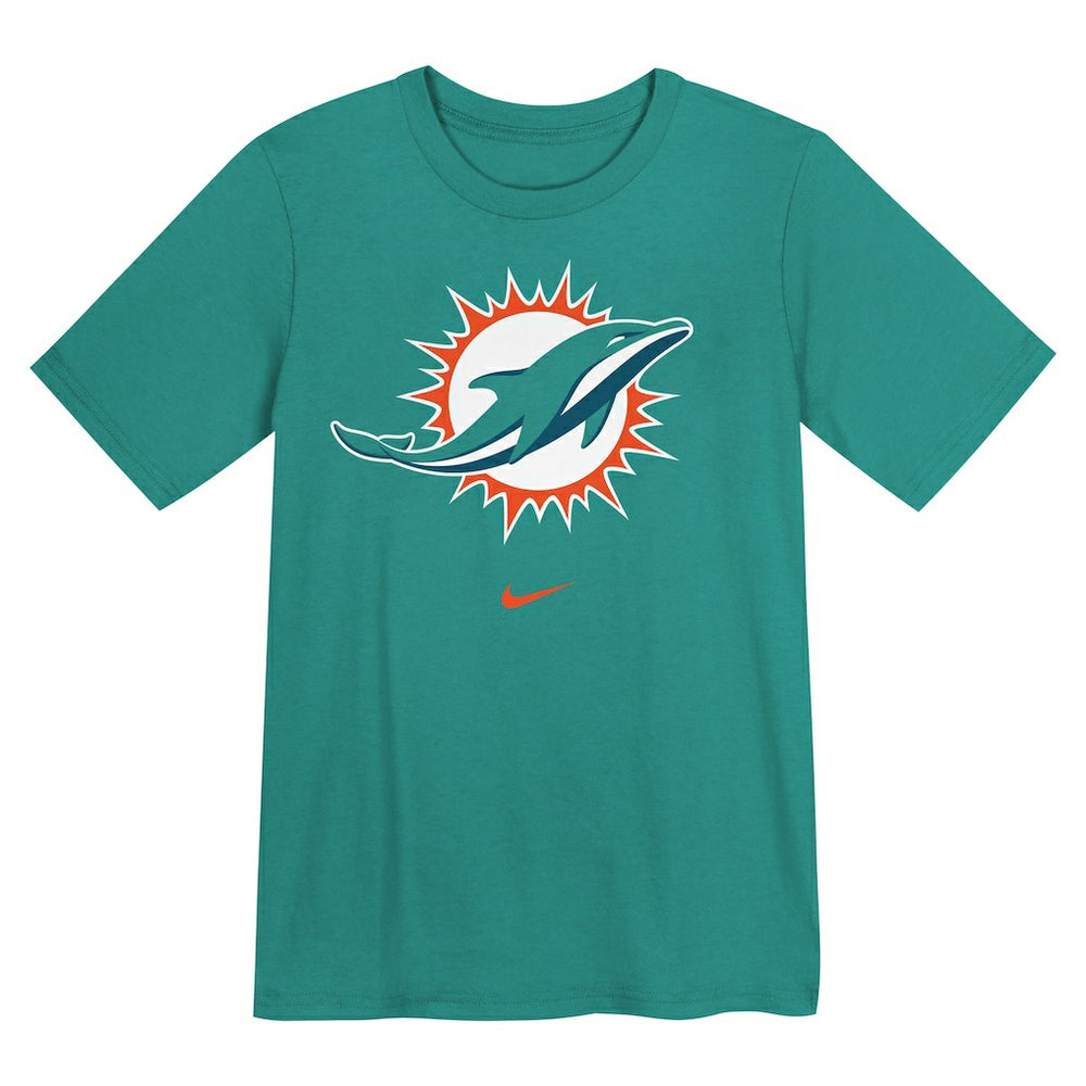 Miami Dolphins Preschool Primary Logo Legend Performance T-Shirt | NFL New