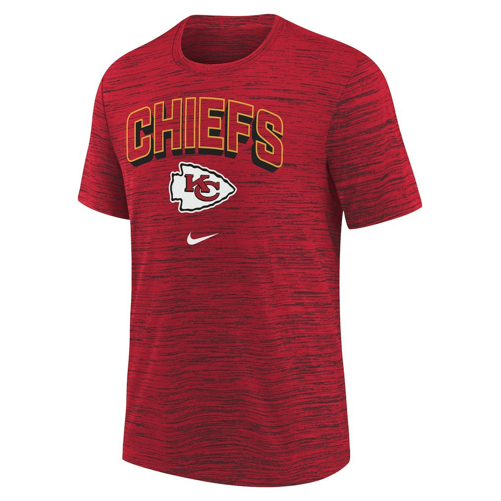 Kansas City Chiefs Youth Sideline Velocity Performance T-Shirt | NFL US