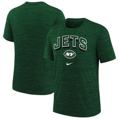 New York Jets Youth Sideline Velocity Performance T-Shirt | NFL Outlet