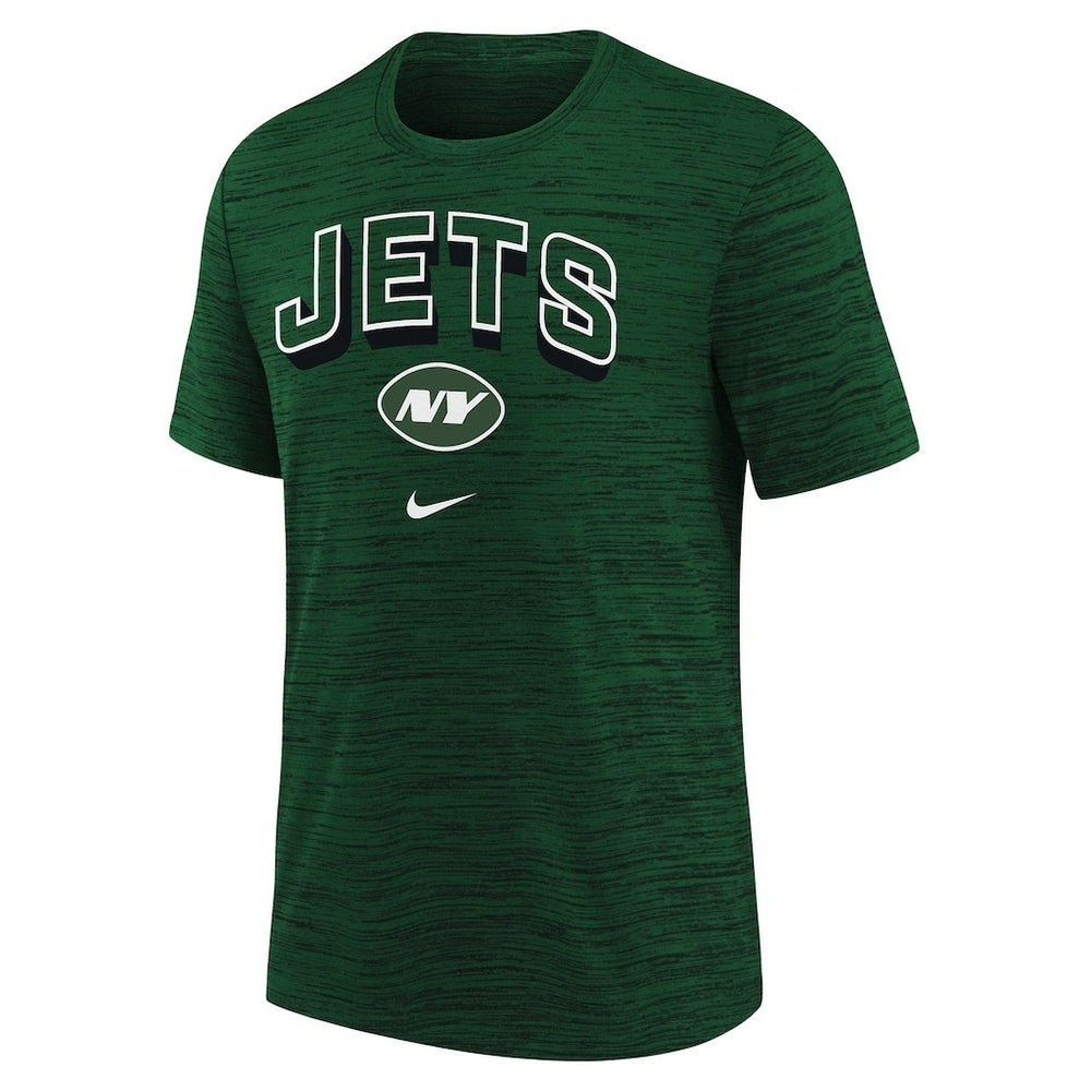 New York Jets Youth Sideline Velocity Performance T-Shirt | NFL Outlet